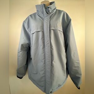 OTU women’s baby blue coat size 2XL